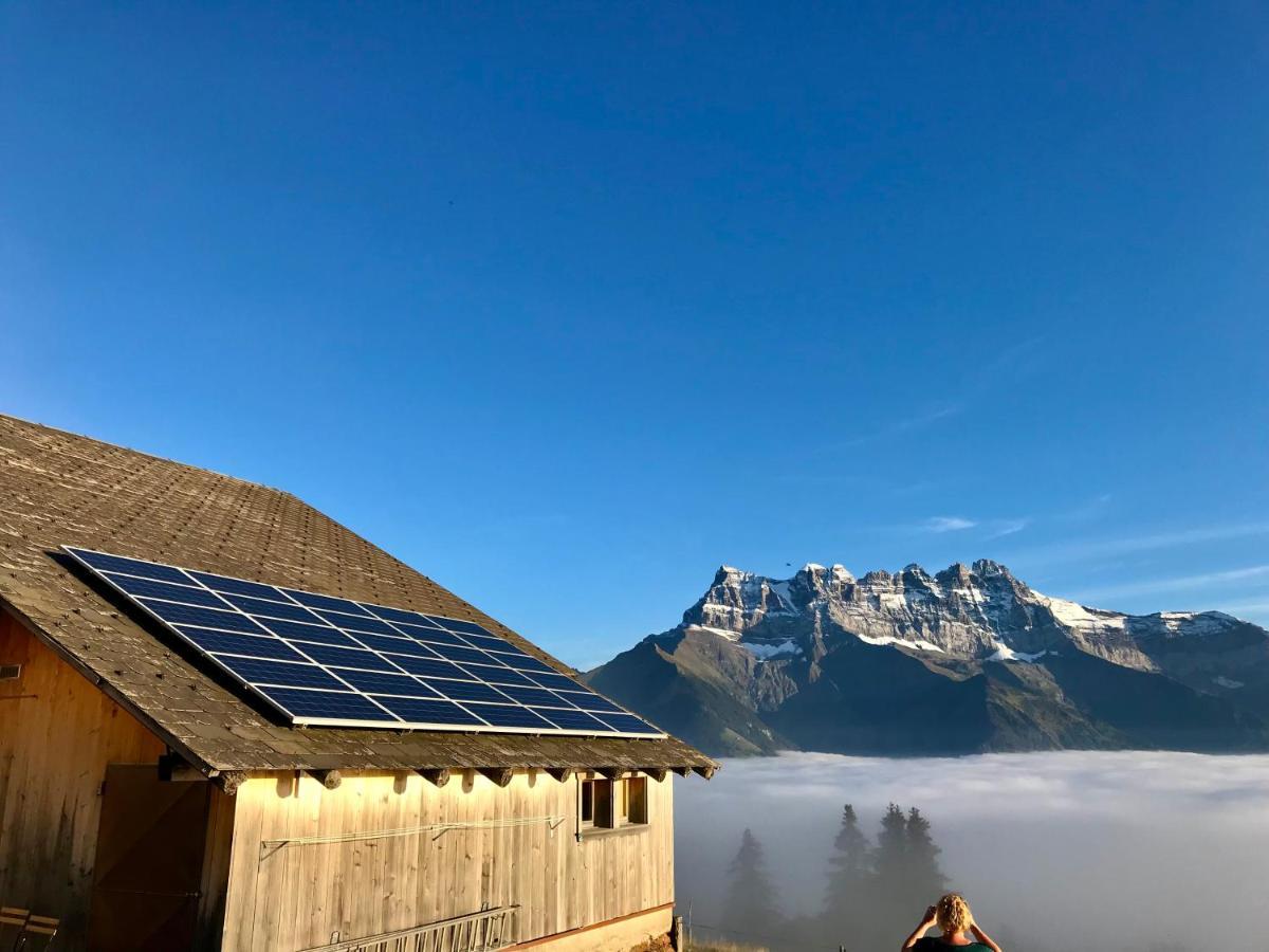 Chalet Chanso Morgins Esterno foto