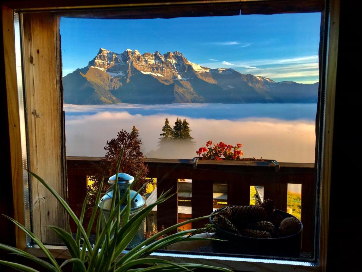 Chalet Chanso Morgins Esterno foto