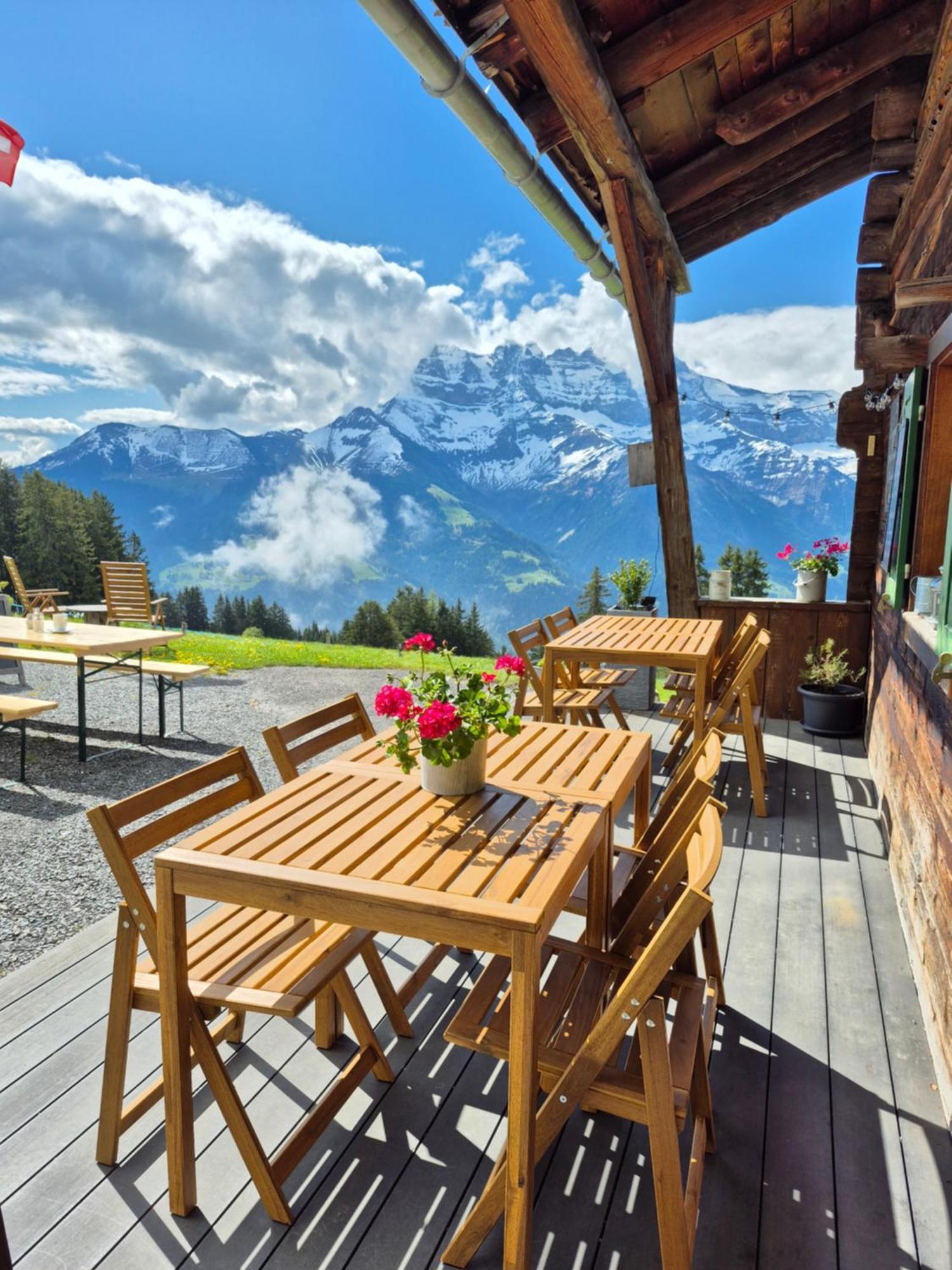 Chalet Chanso Morgins Esterno foto