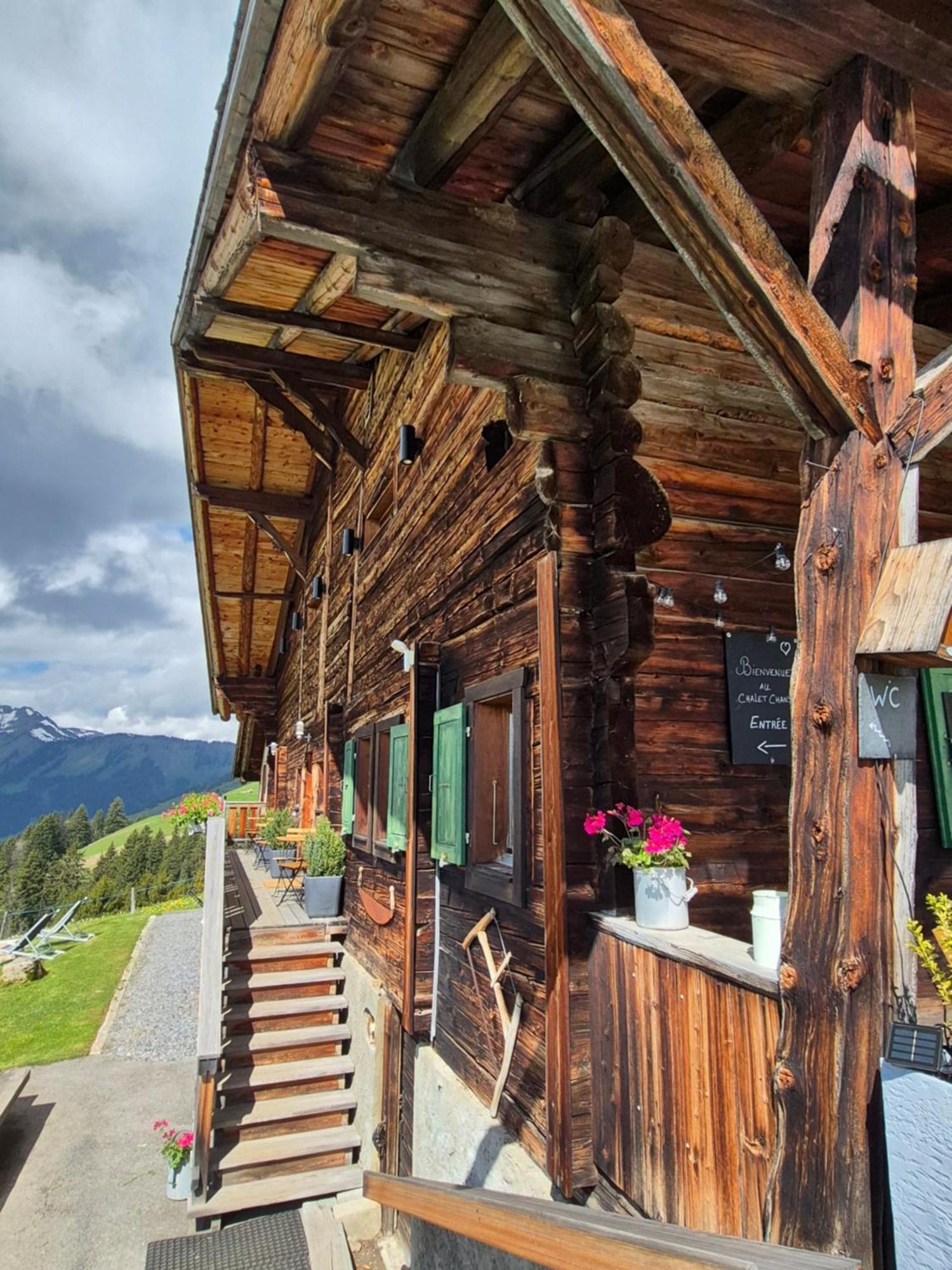 Chalet Chanso Morgins Esterno foto