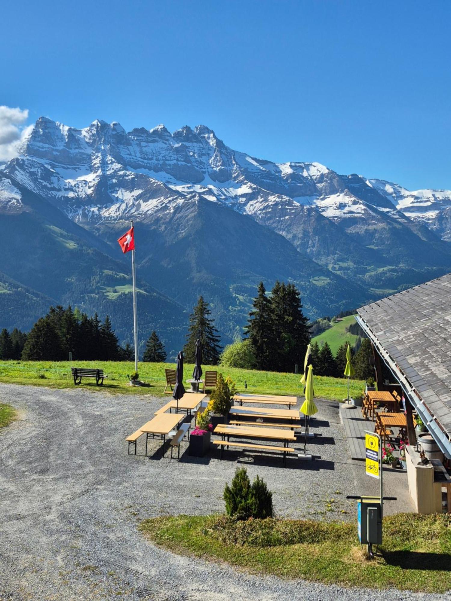 Chalet Chanso Morgins Esterno foto
